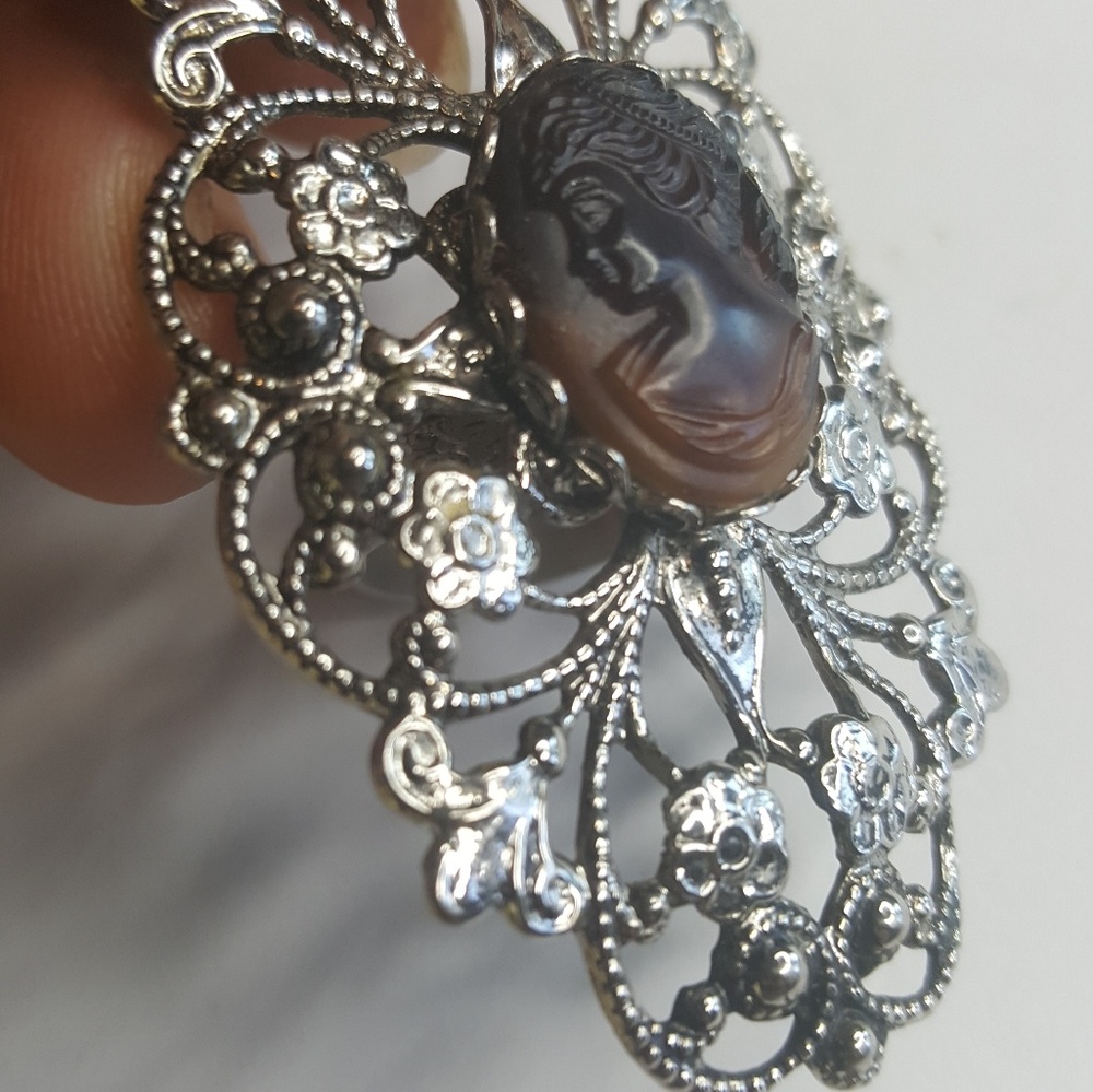 Vintage Cameo ring. - Picture 6 of 8